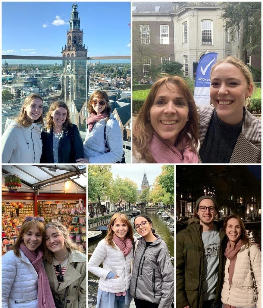 Collage Fotos en diferentes ciudades holandesas