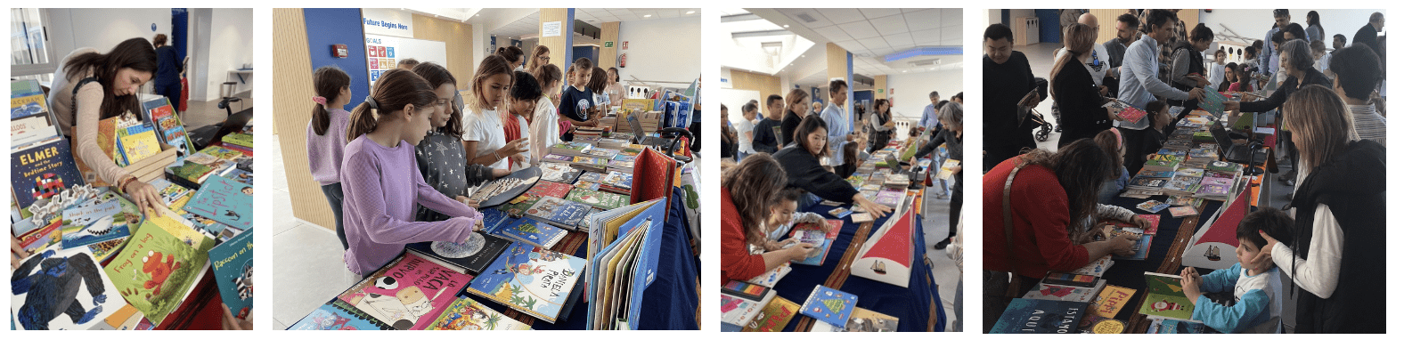 Book Fair. Collage