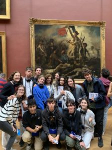 ASV students at Louvre
